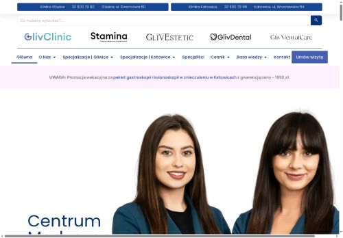 opinie GlivClinic Klinika | Centrum Medyczne Katowice